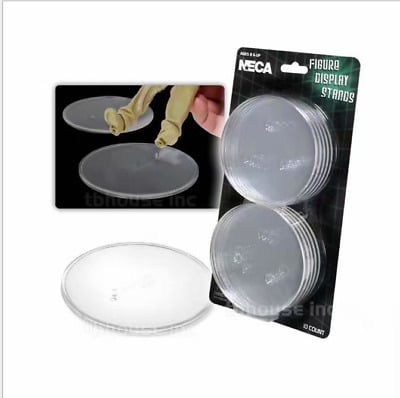 NECA - Socle transparent pour figurines 15 / 20cm - Blister 10 pcs
